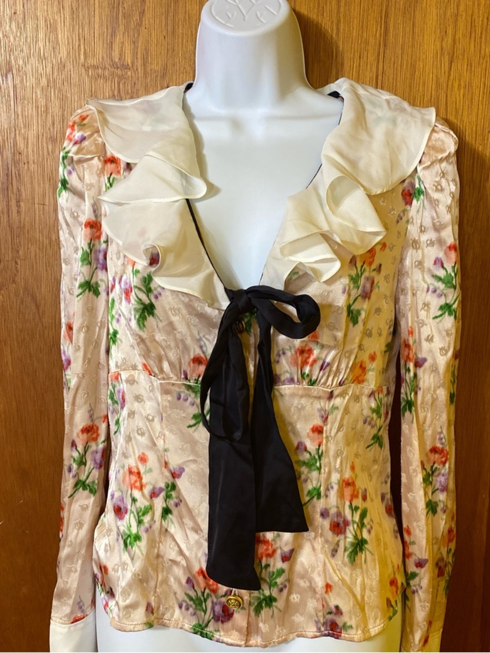 NWT Maeve floral button up